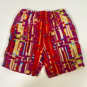 Boy’s Vintage 90’s Campus Swim Trunks Medium 10 12 Shorts